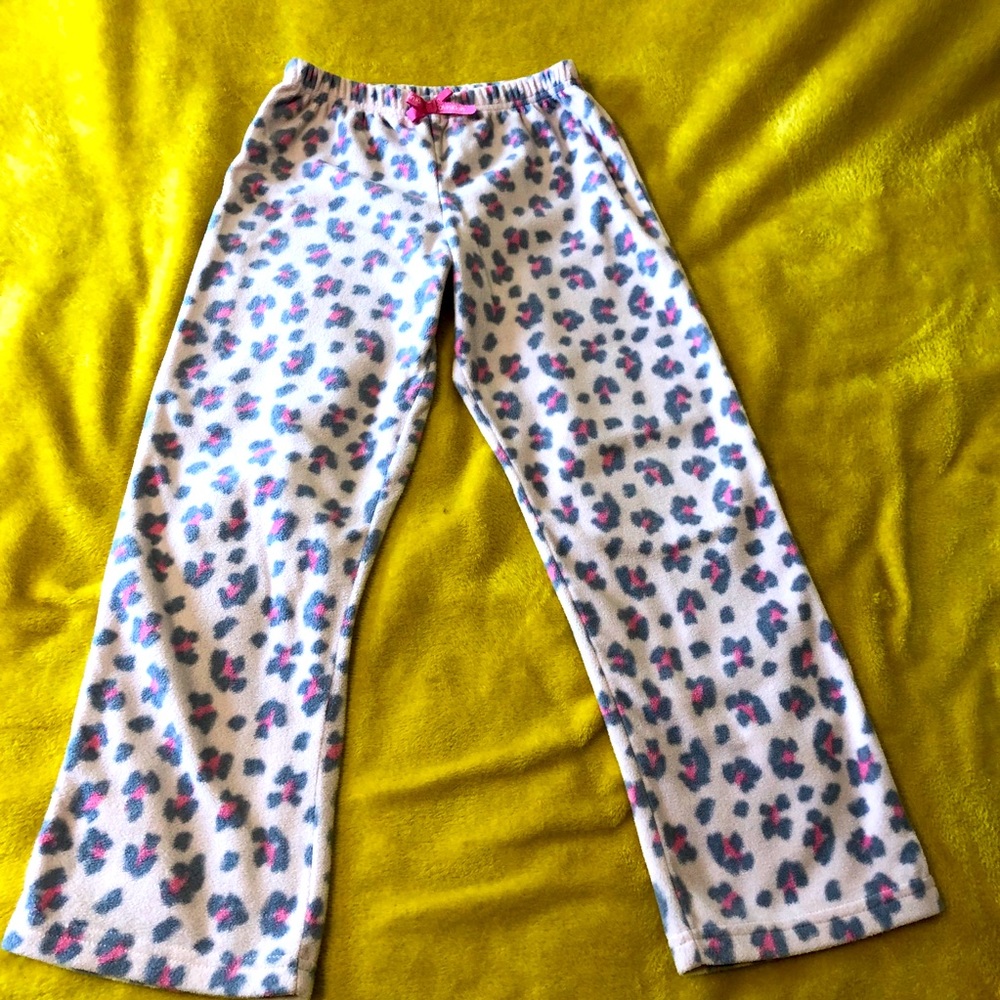 Calvin Klein Girls Fleece PJ Pants